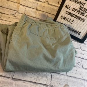 Two pairs men’s khaki shorts